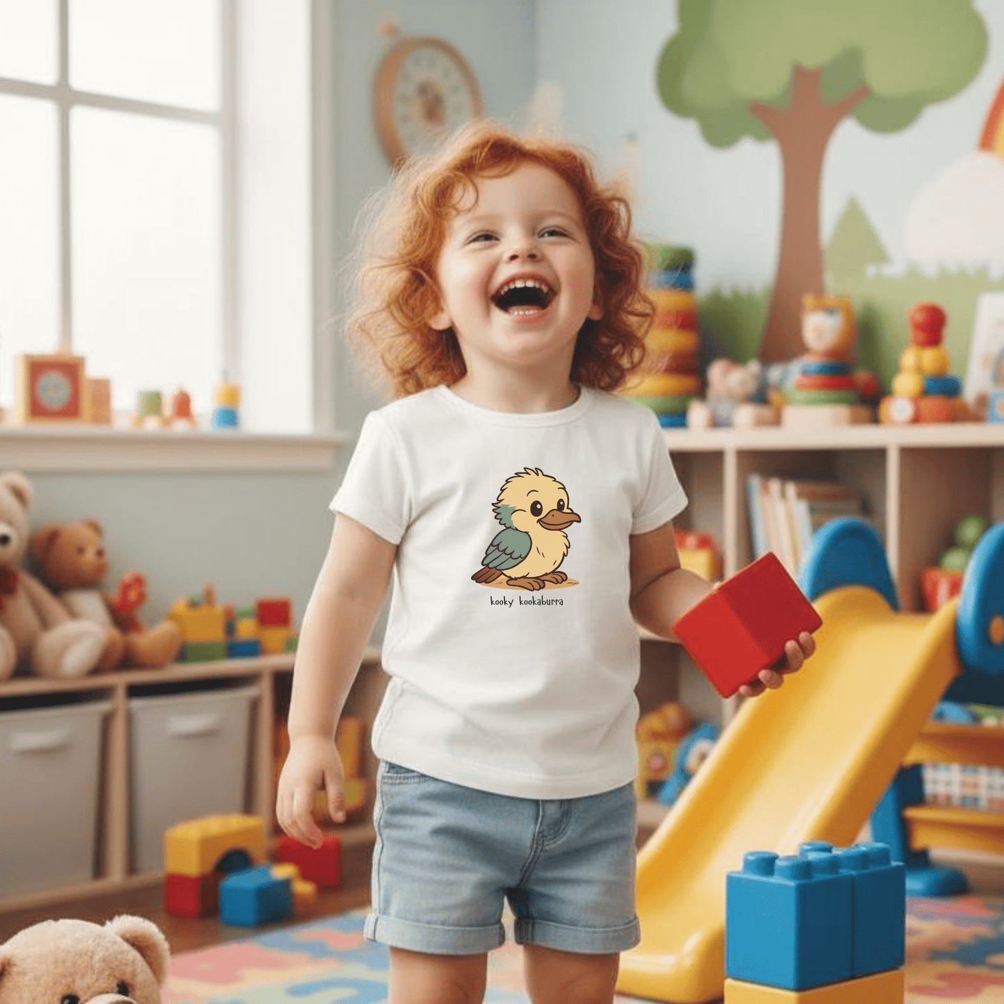 Kooky Kookaburra - Australian Toddler T-shirt - Kids clothes - aunt uncle gifts - aussie themed - australian baby