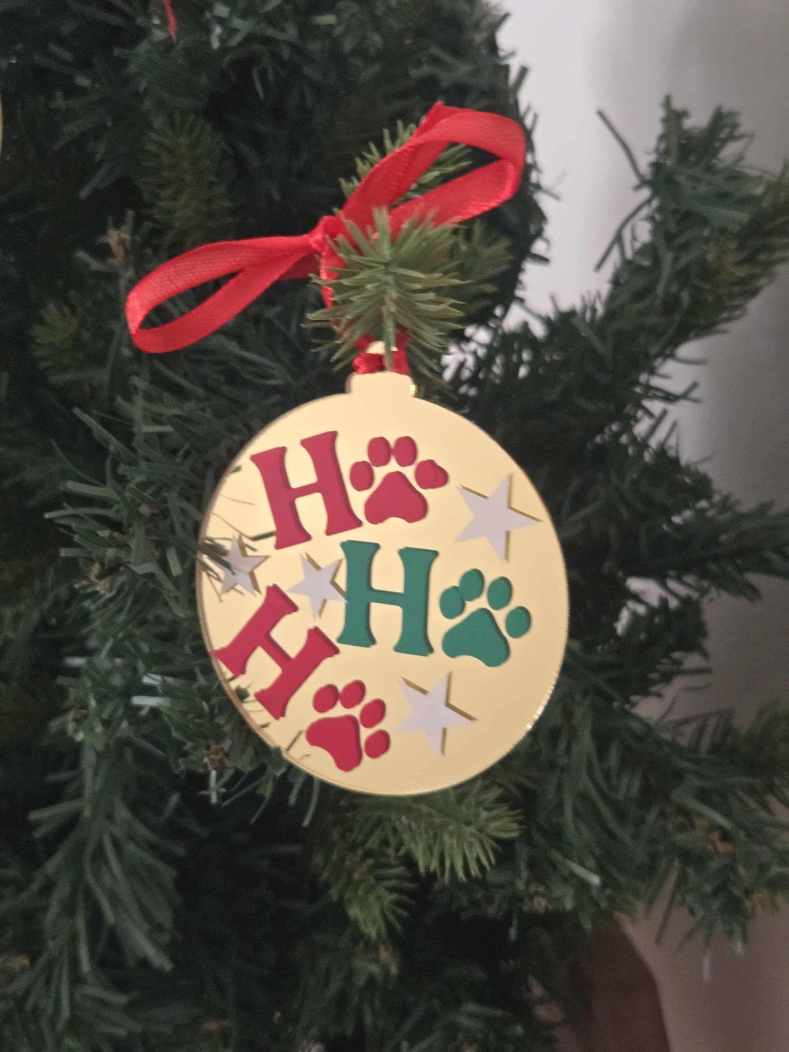 Limited Edition: Stylish Mirror Christmas Ornament acrylic ornament -australian made - chic christmas