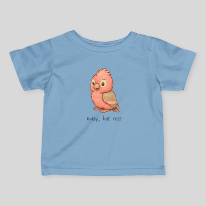 Noisy, but cute - Australian Baby T-shirt (Lucy the Galah) - Kids clothes - australian baby - baby shower gift - baby t-shirt