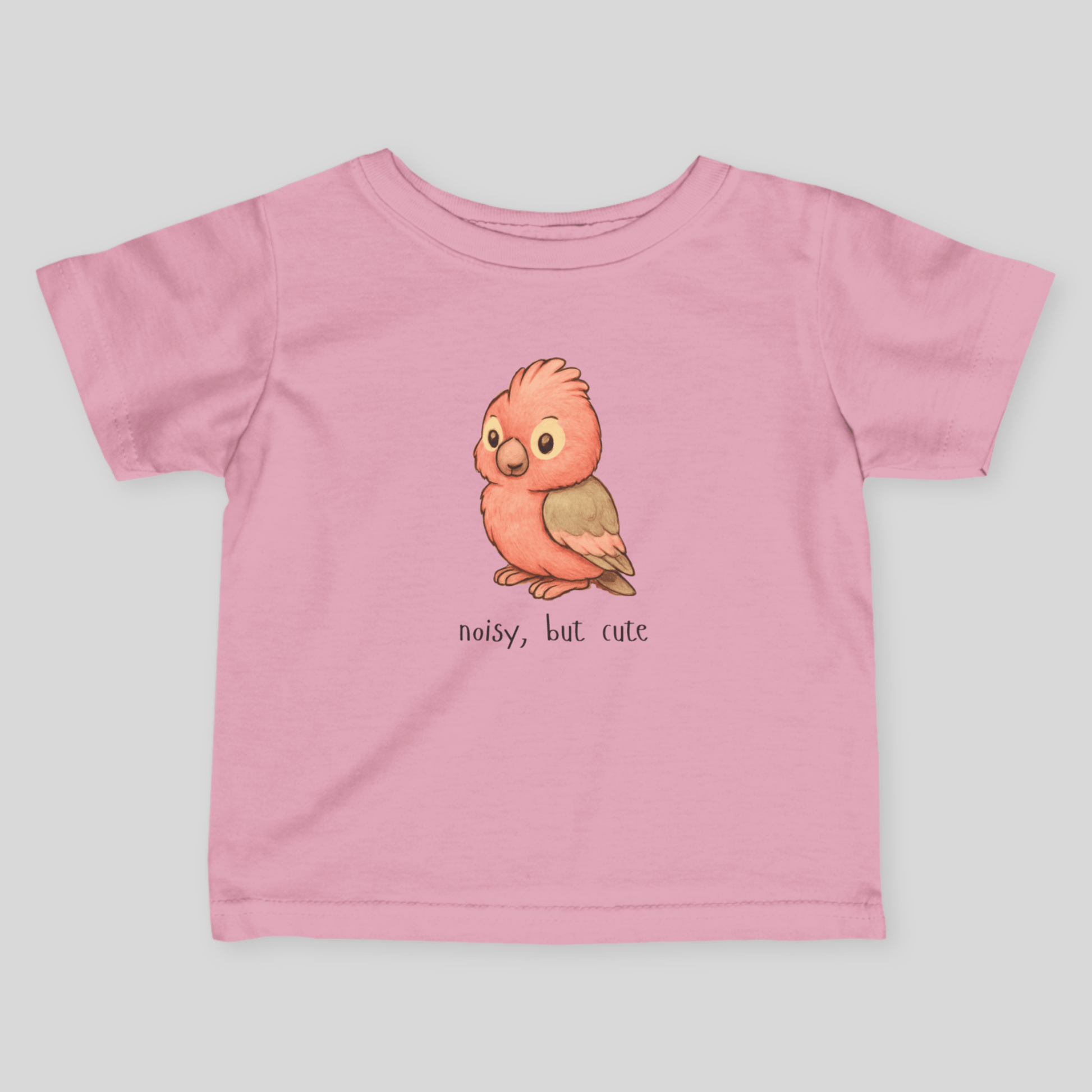 Noisy, but cute - Australian Baby T-shirt (Lucy the Galah) - Kids clothes - australian baby - baby shower gift - baby t-shirt