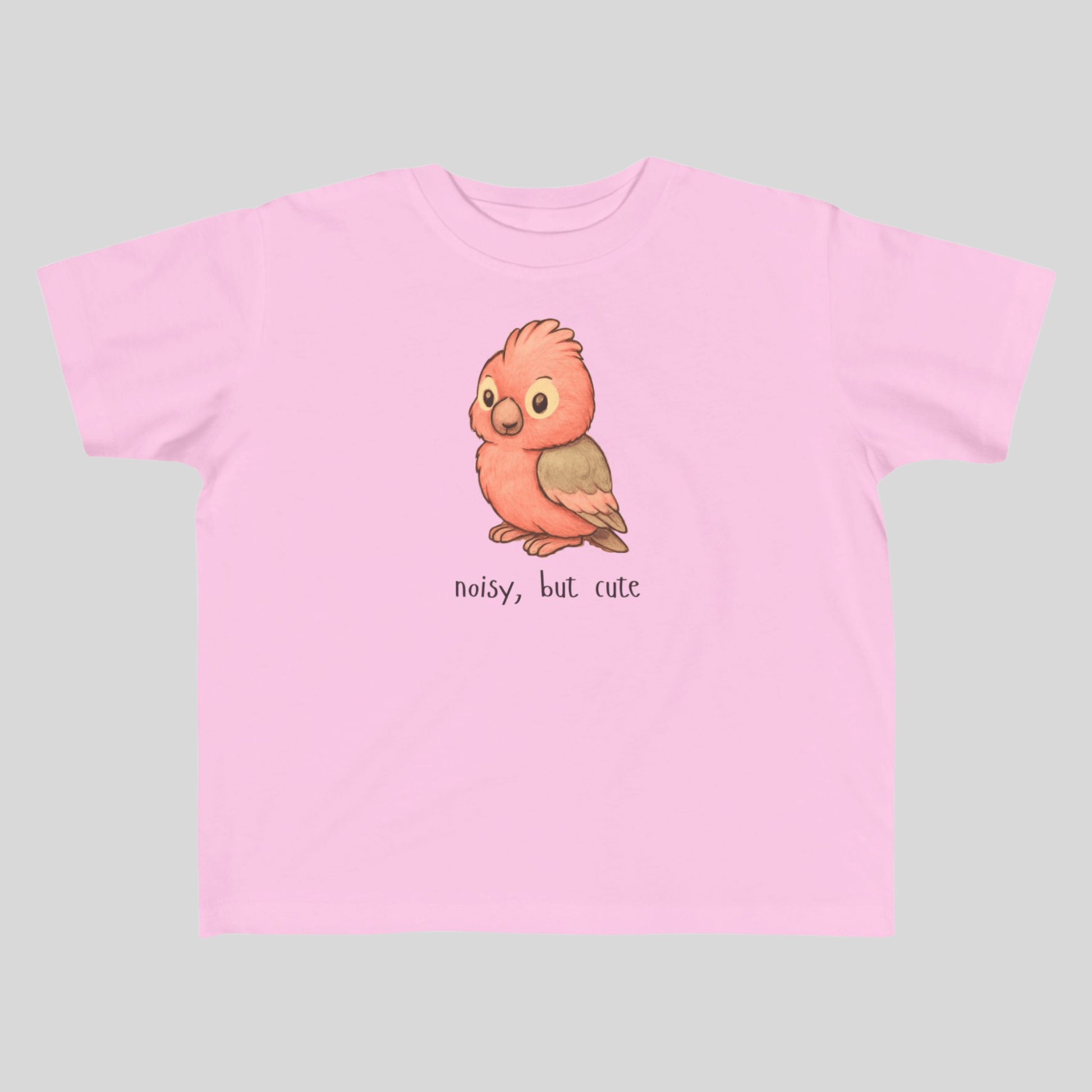 Noisy, but cute - Australian Toddler T-shirt (Lucy the Galah) - Kids clothes - aunt uncle gifts - aussie themed - australian