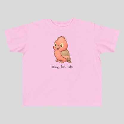Noisy, but cute - Australian Toddler T-shirt (Lucy the Galah) - Kids clothes - aunt uncle gifts - aussie themed - australian