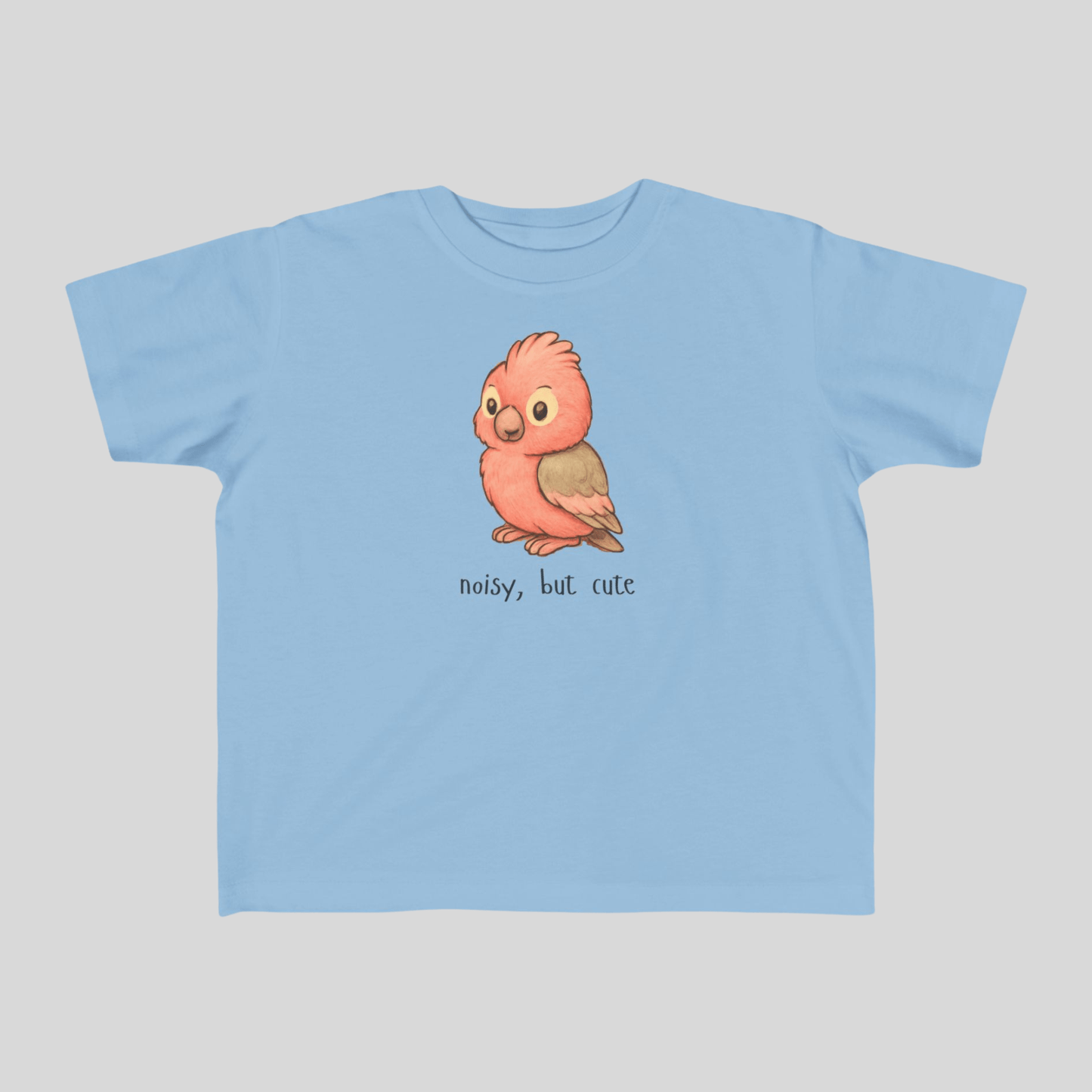 Noisy, but cute - Australian Toddler T-shirt (Lucy the Galah) - Kids clothes - aunt uncle gifts - aussie themed - australian