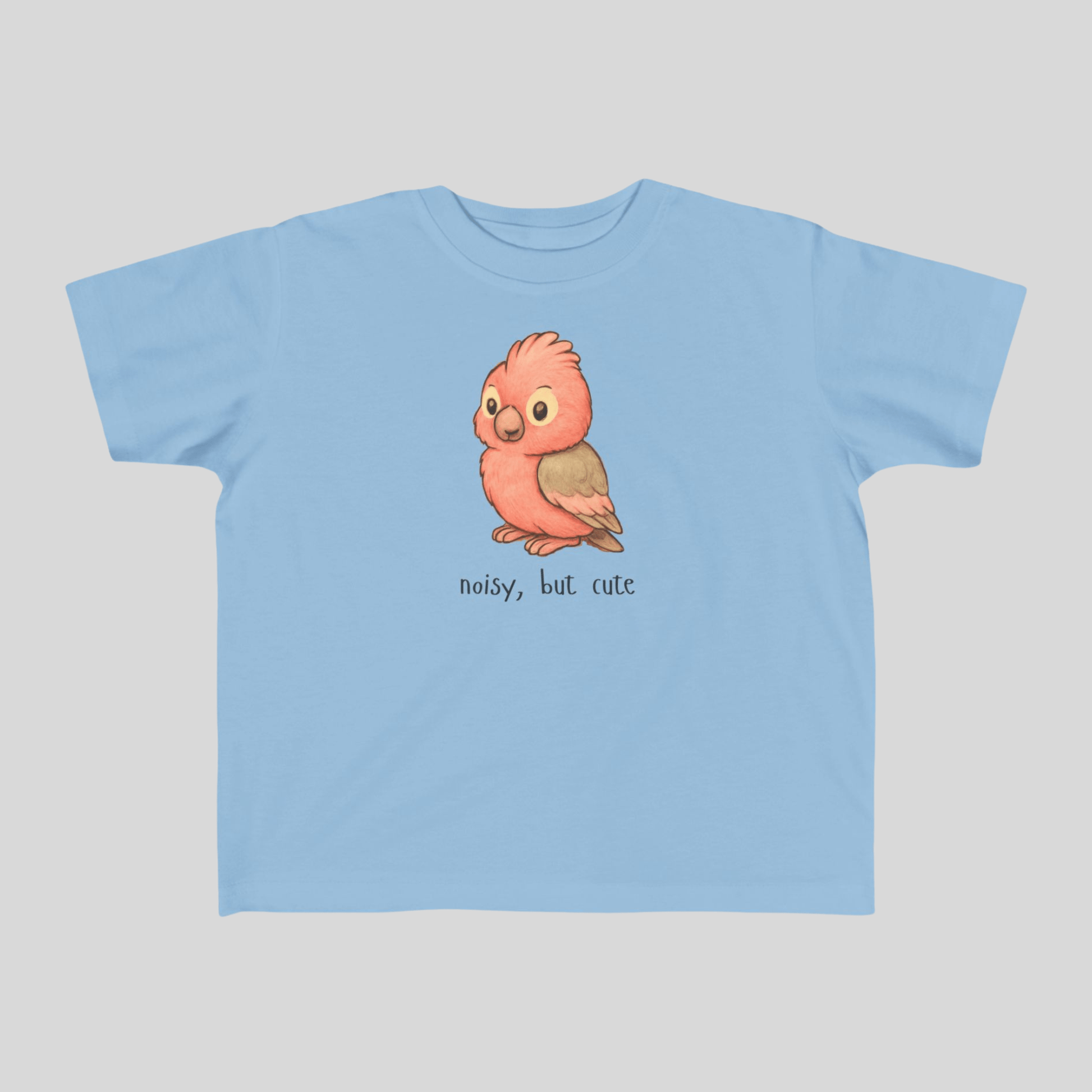 Noisy, but cute - Australian Toddler T-shirt (Lucy the Galah) - Kids clothes - aunt uncle gifts - aussie themed - australian