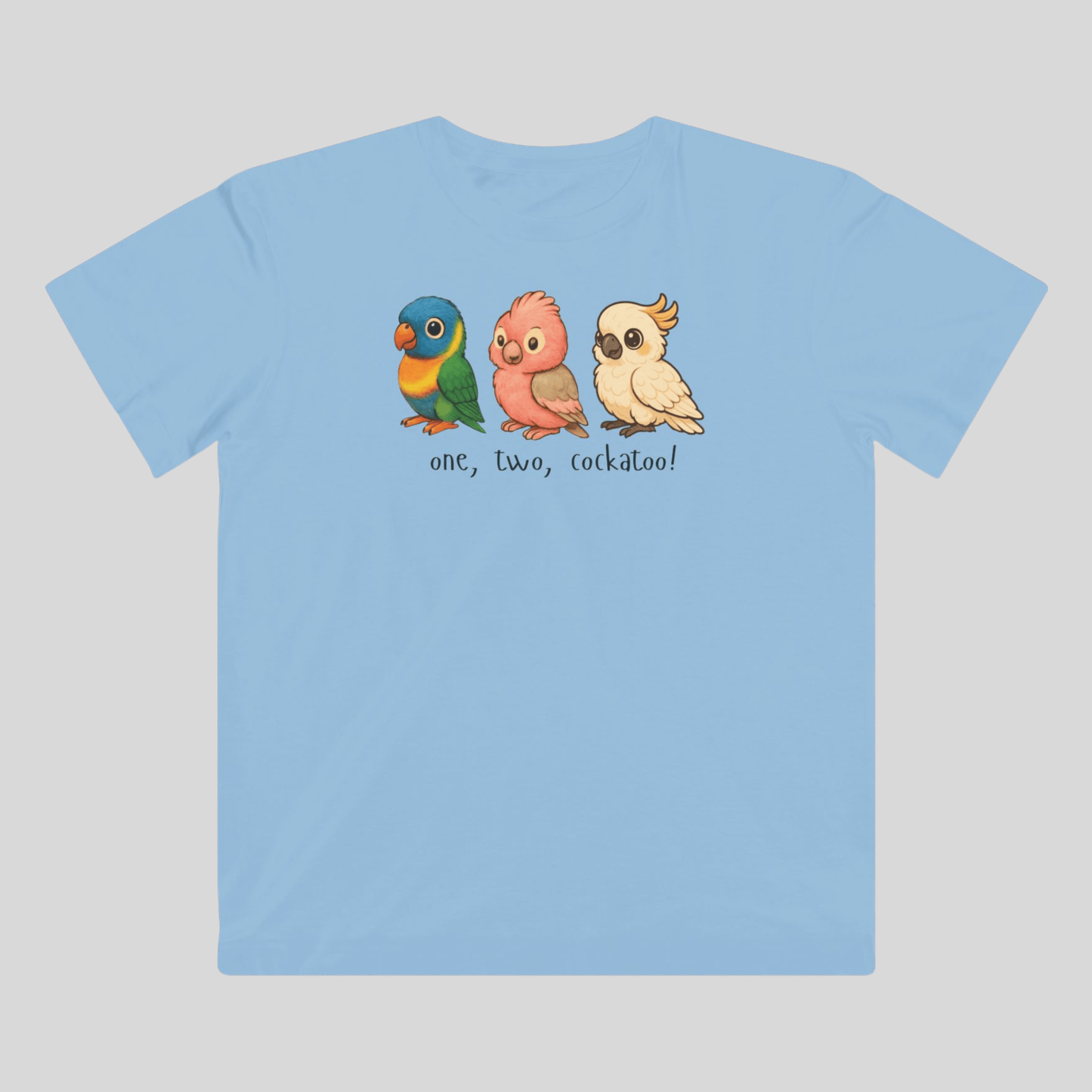 One, Two, Cockatoo - Australian Kids T-Shirt - Kids Clothing - aunt uncle gifts - aussie heritage - australian birds