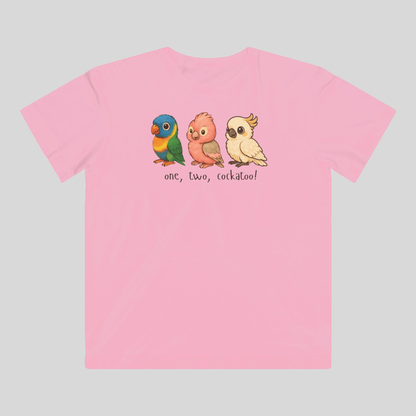 One, Two, Cockatoo - Australian Kids T-Shirt - Kids Clothing - aunt uncle gifts - aussie heritage - australian birds