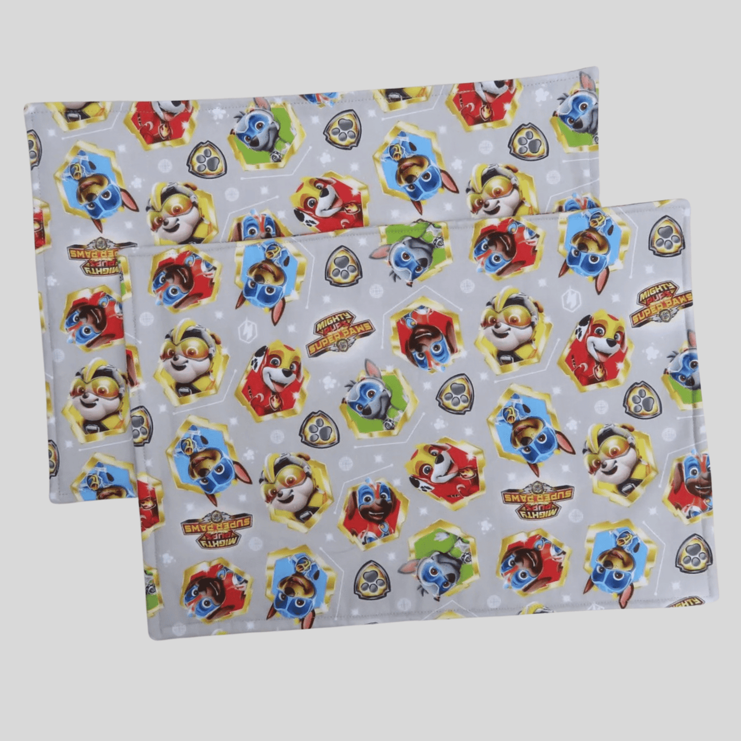 Paw Patrol Placemats - Set of 2 - Soft & Washable - Kitchen Accessories - adult gifts - aunt uncle gifts - birthday gift kids