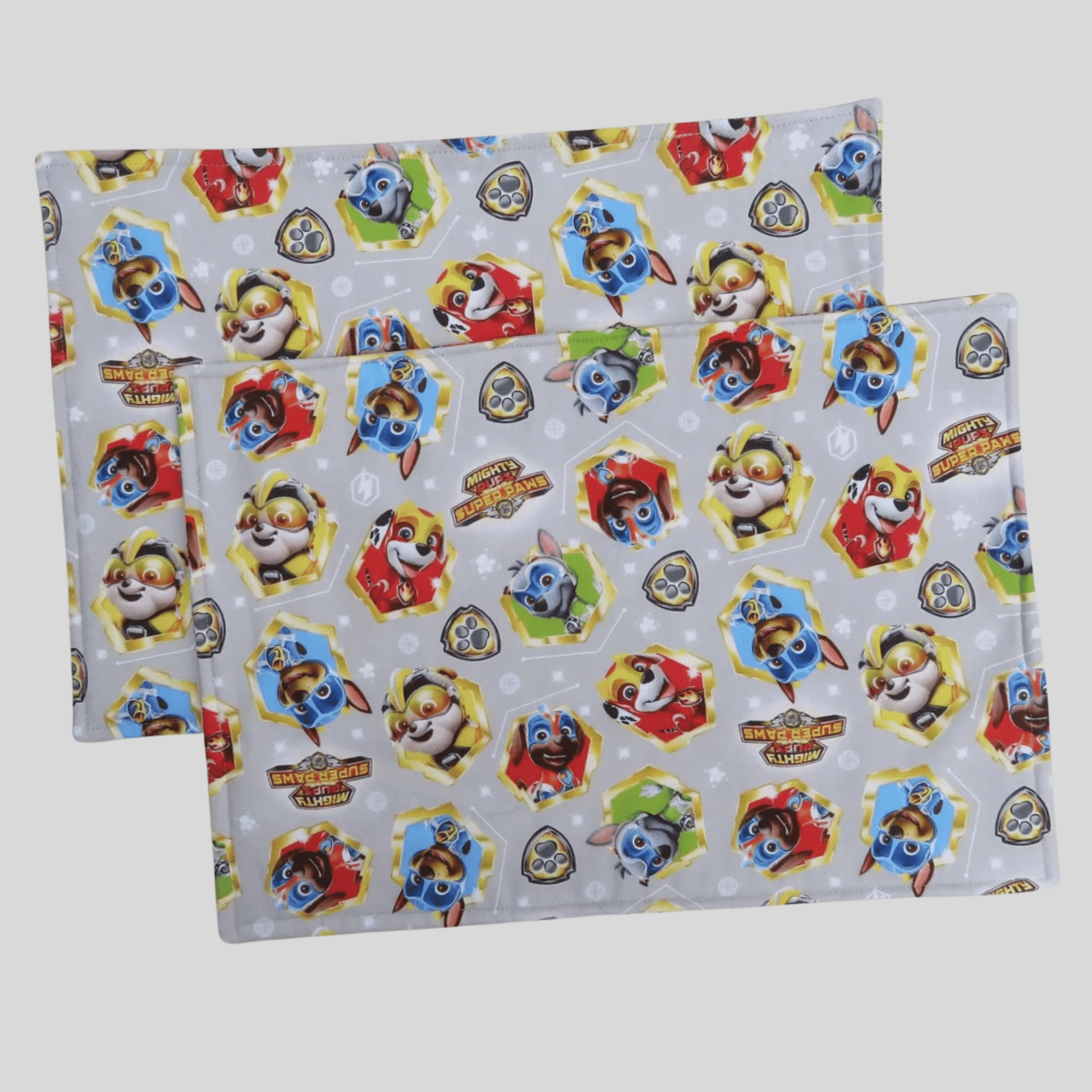 Paw Patrol Placemats - Set of 2 - Soft & Washable - Kitchen Accessories - adult gifts - aunt uncle gifts - birthday gift kids