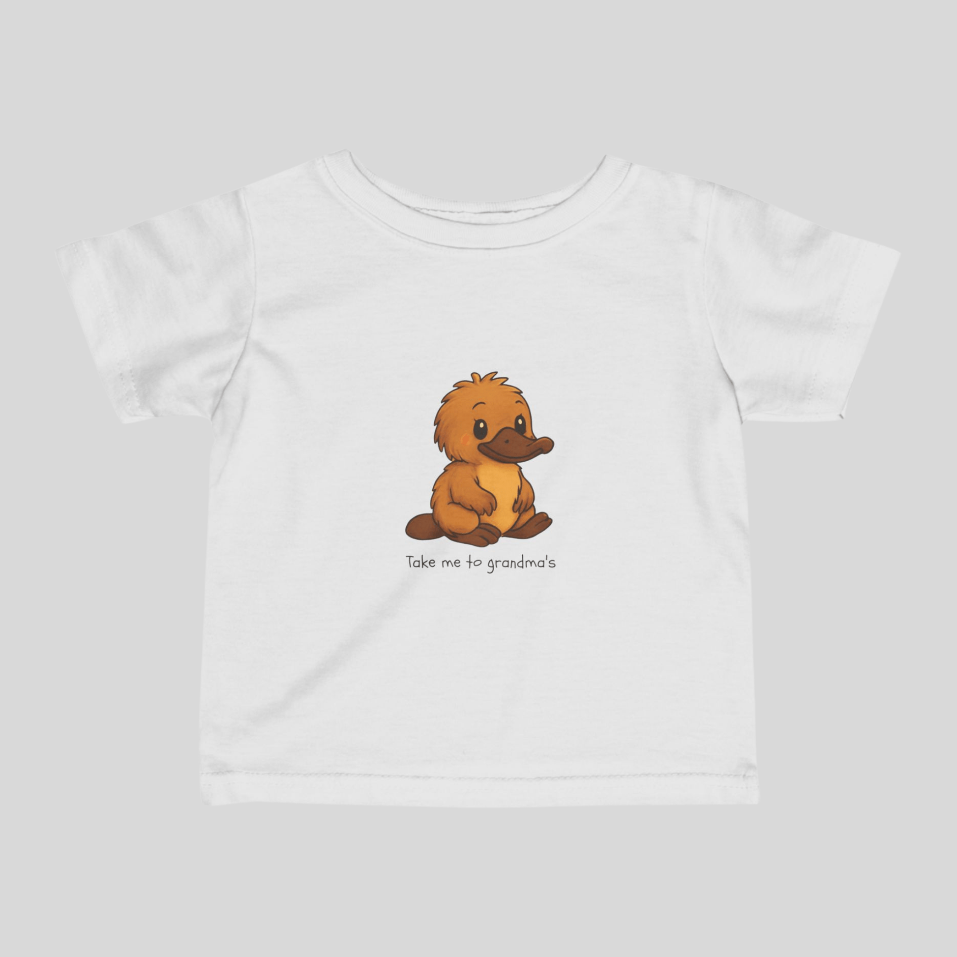 Take Me to Grandma's - Australian Baby T-Shirt (personalisable) - Designs for Aussie Babys - Baby T-shirt