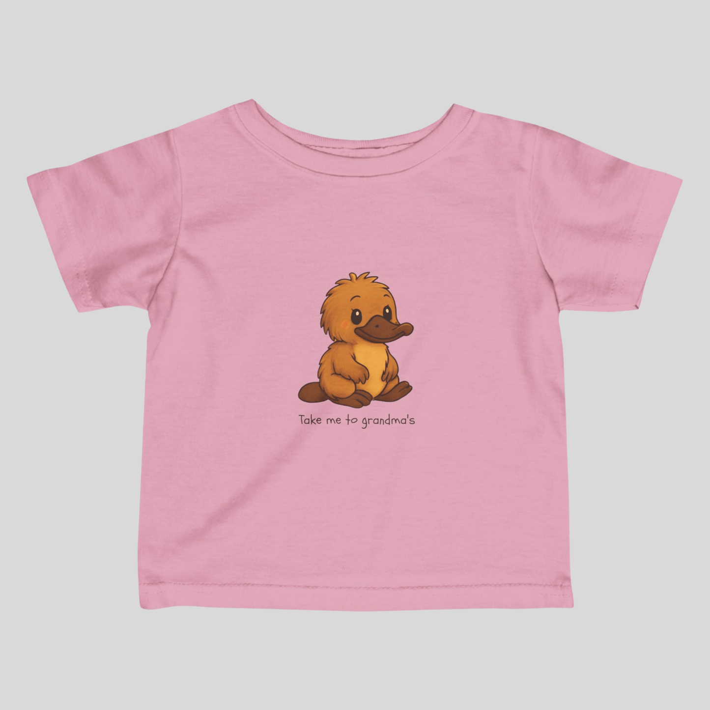 Take Me to Grandma's - Australian Baby T-Shirt (personalisable) - Designs for Aussie Babys - Baby T-shirt