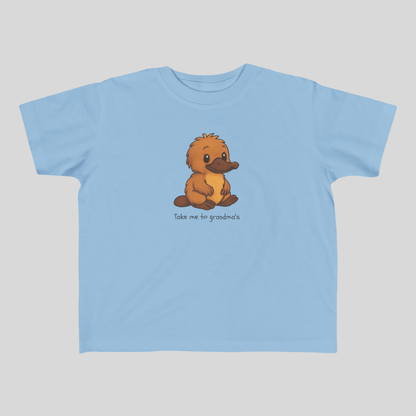 Take Me to Grandma's - Australian Toddler T-Shirt (personalisable) - Baby T-shirt - aunt uncle gifts - aussie baby gifts